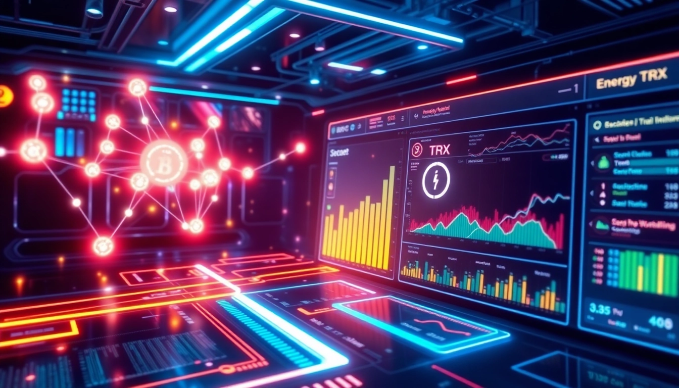 Secure TRX energy rental platform in action—users efficiently rent energy on the TRON blockchain with instant transactions and clear on-chain verification.
