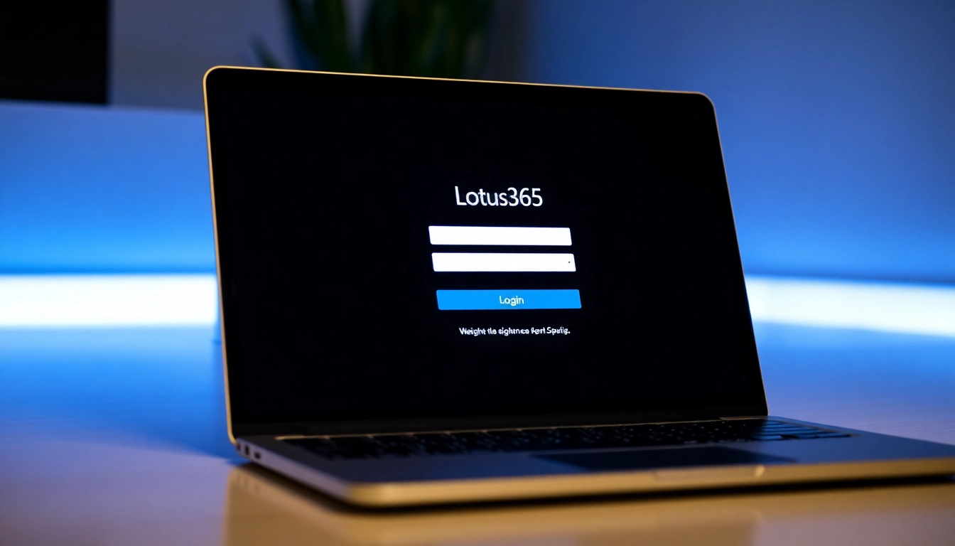 Secure Lotus365 Login screen showcasing an easy-to-use interface for seamless account access and password management.