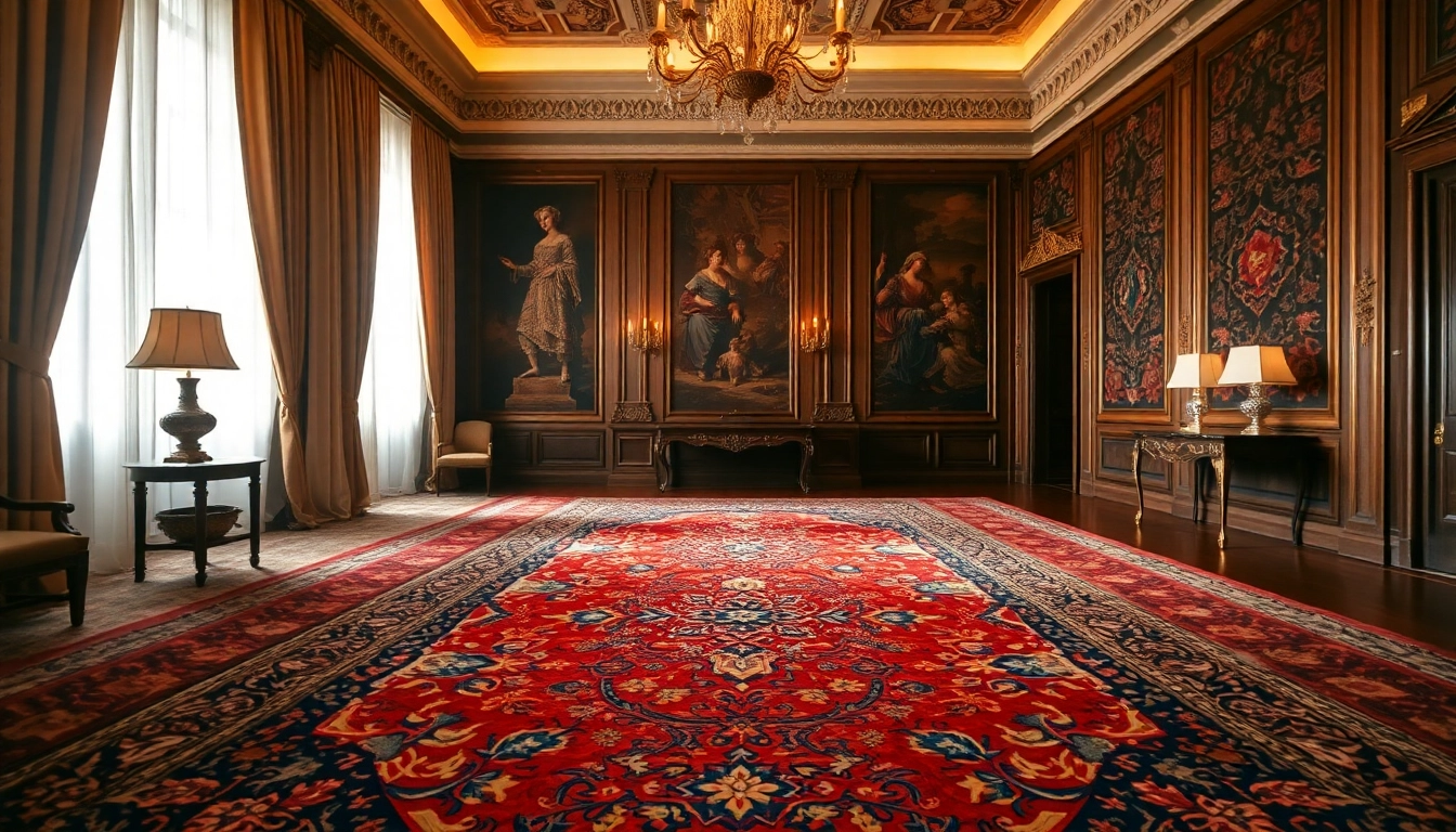 Showcase of a beautiful Tappeto persiano Milano displayed in a stylish Milan home highlighting
