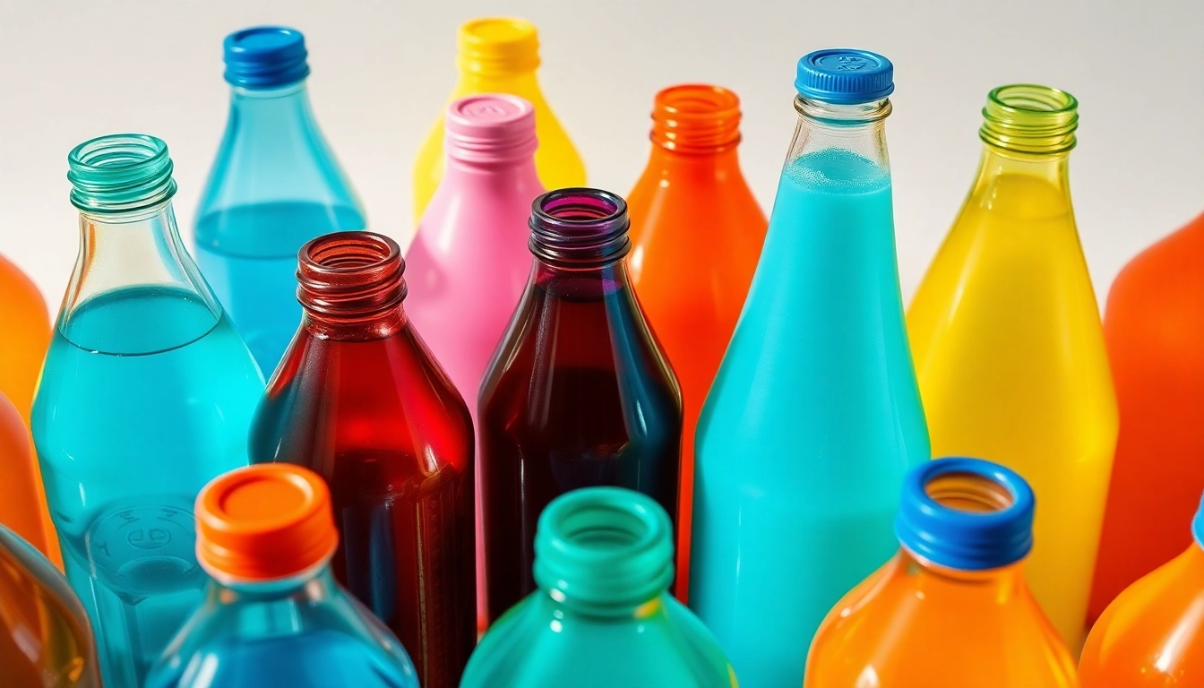 Plastic sise bottles being filled with liquids, emphasizing durability and versatility for