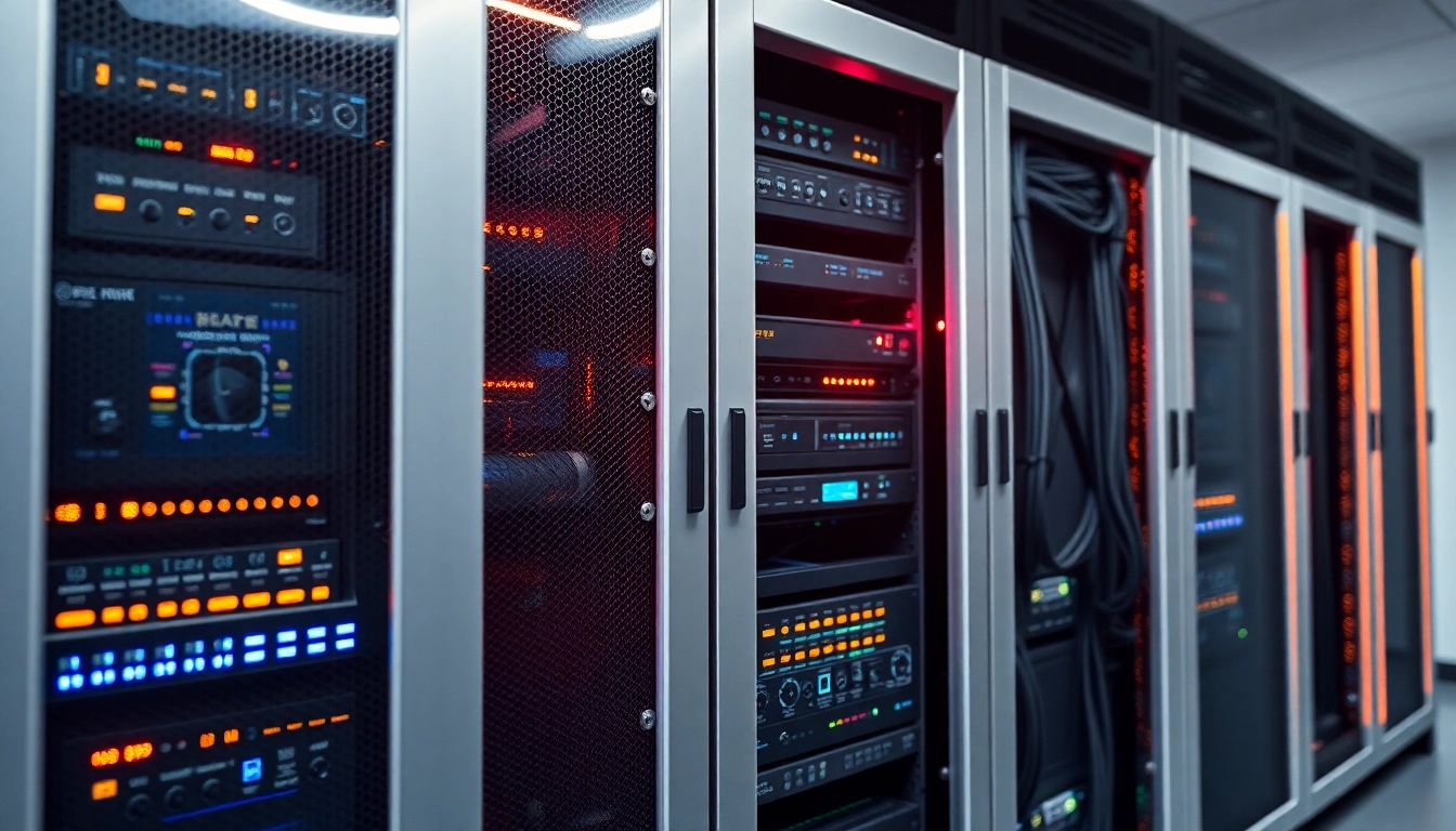 High-quality componente server with detailed motherboard, CPU, and RAM modules installed in a