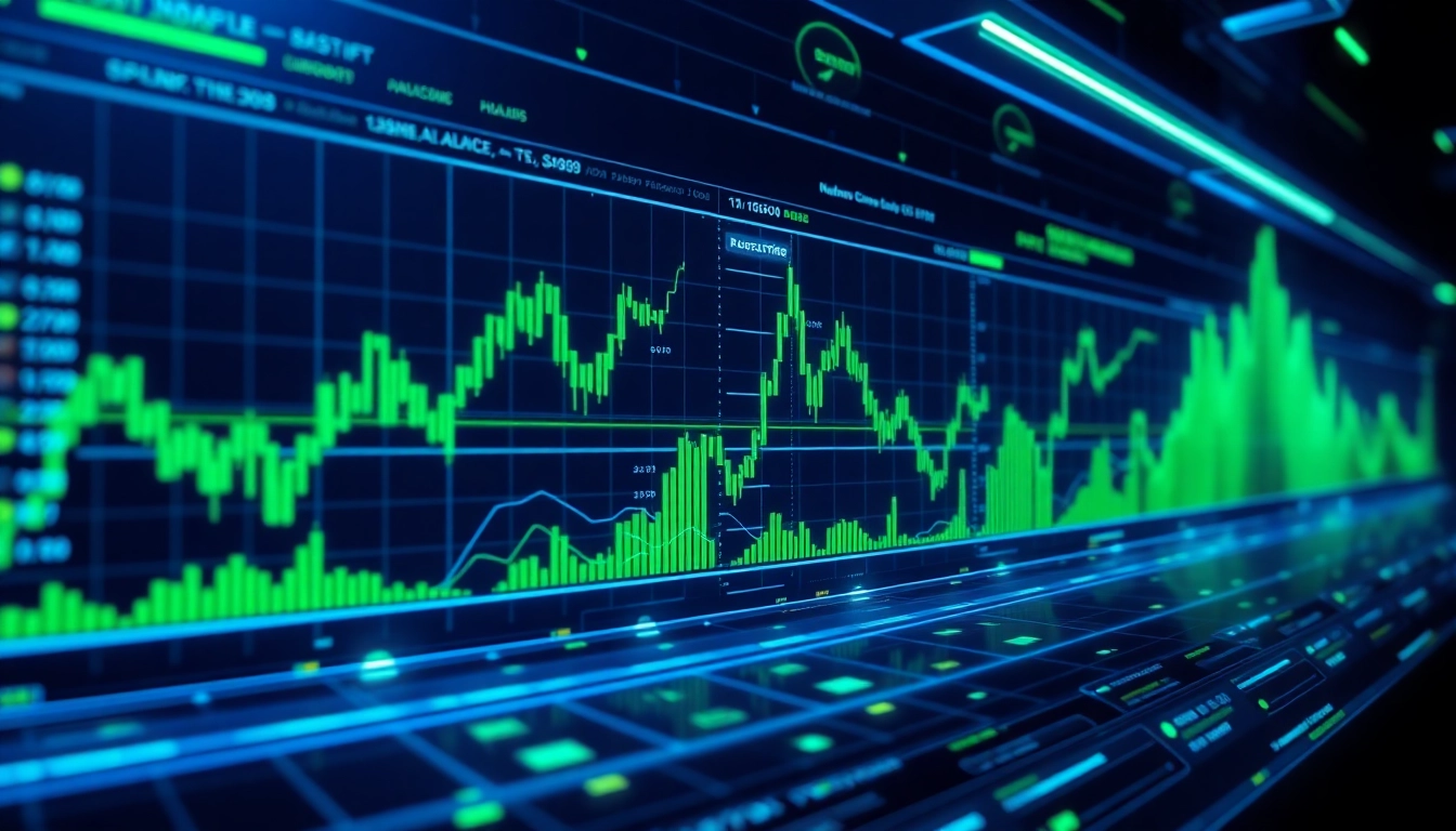 Aicoin digital market dashboard showing real-time charts and data analysis with blockchain